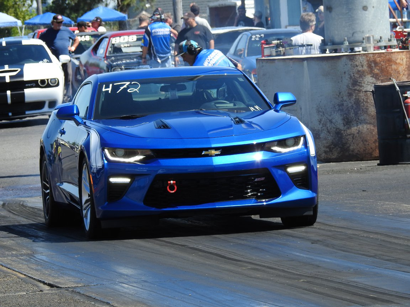 Illustration for article titled Went racing with the Camaro and WON!